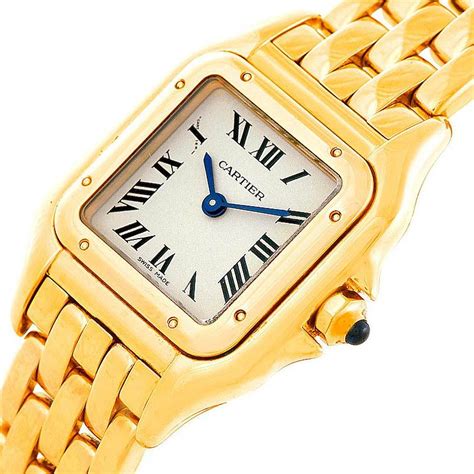 cartier panthere petite|cartier ladies panthere 18k gold.